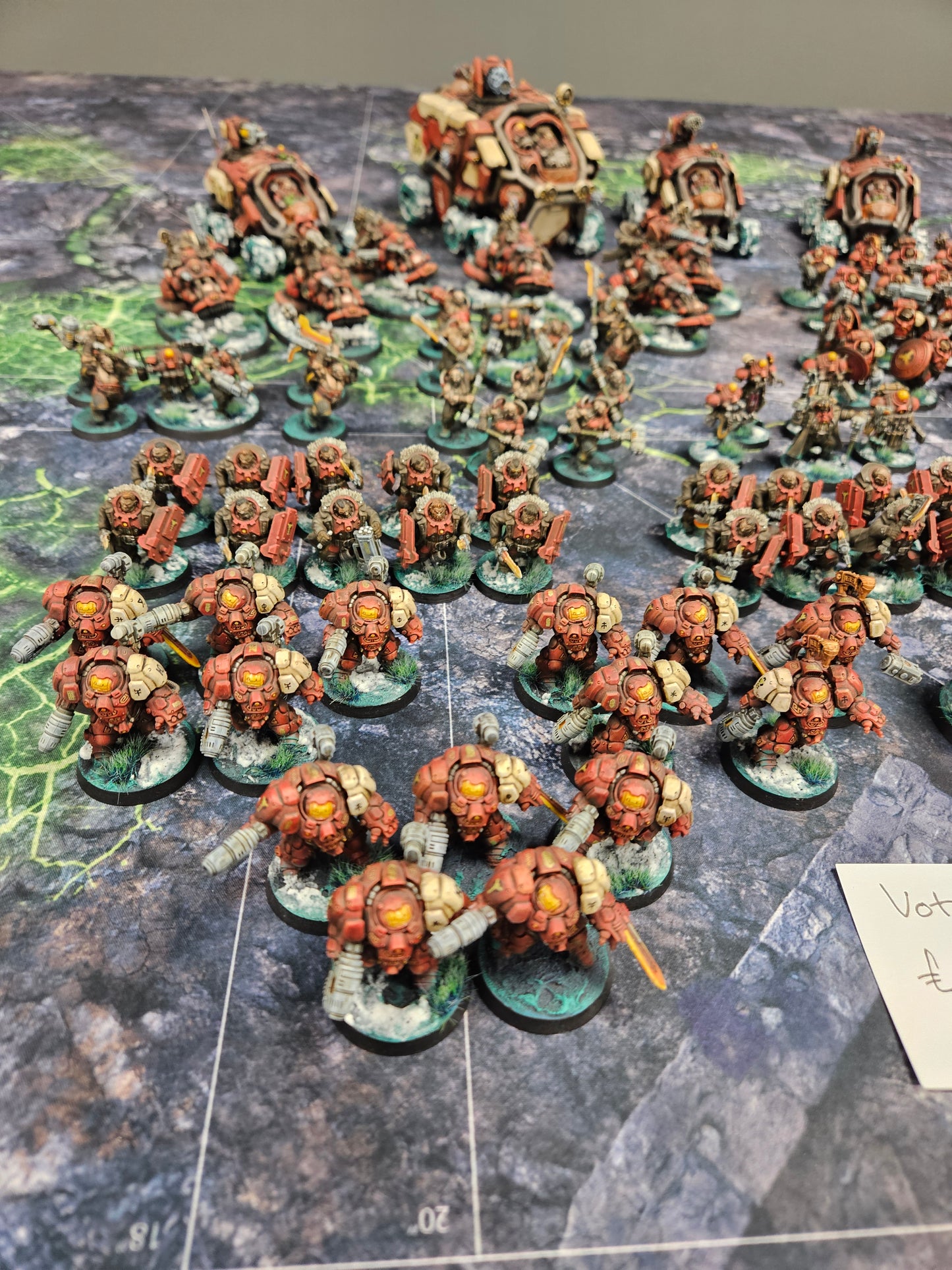 Large Leagues of Votann Army Warhammer 40k