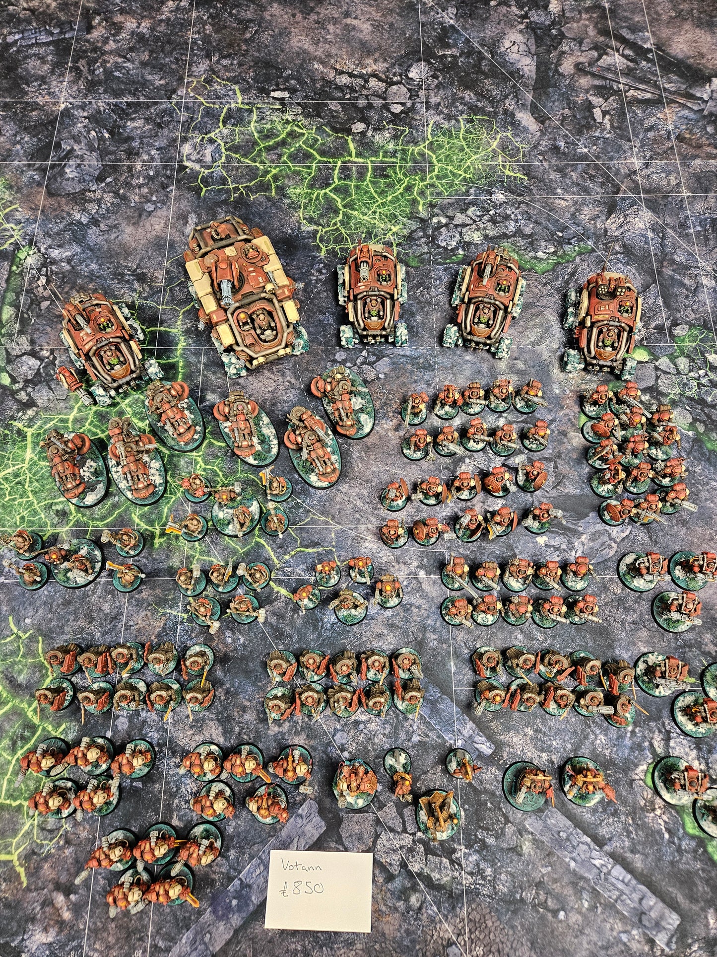 Large Leagues of Votann Army Warhammer 40k