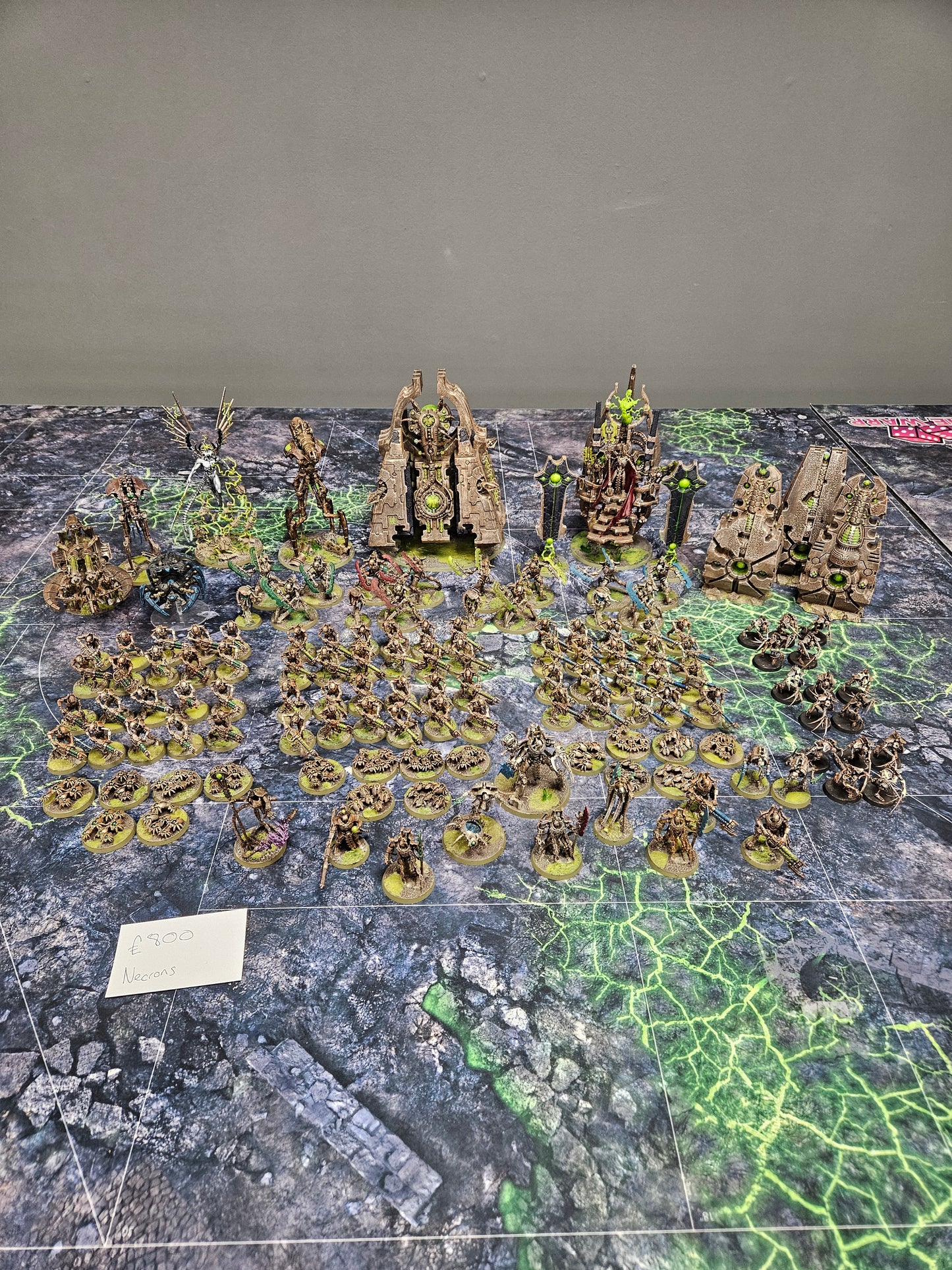 Large Necron Army Warhammer 40k