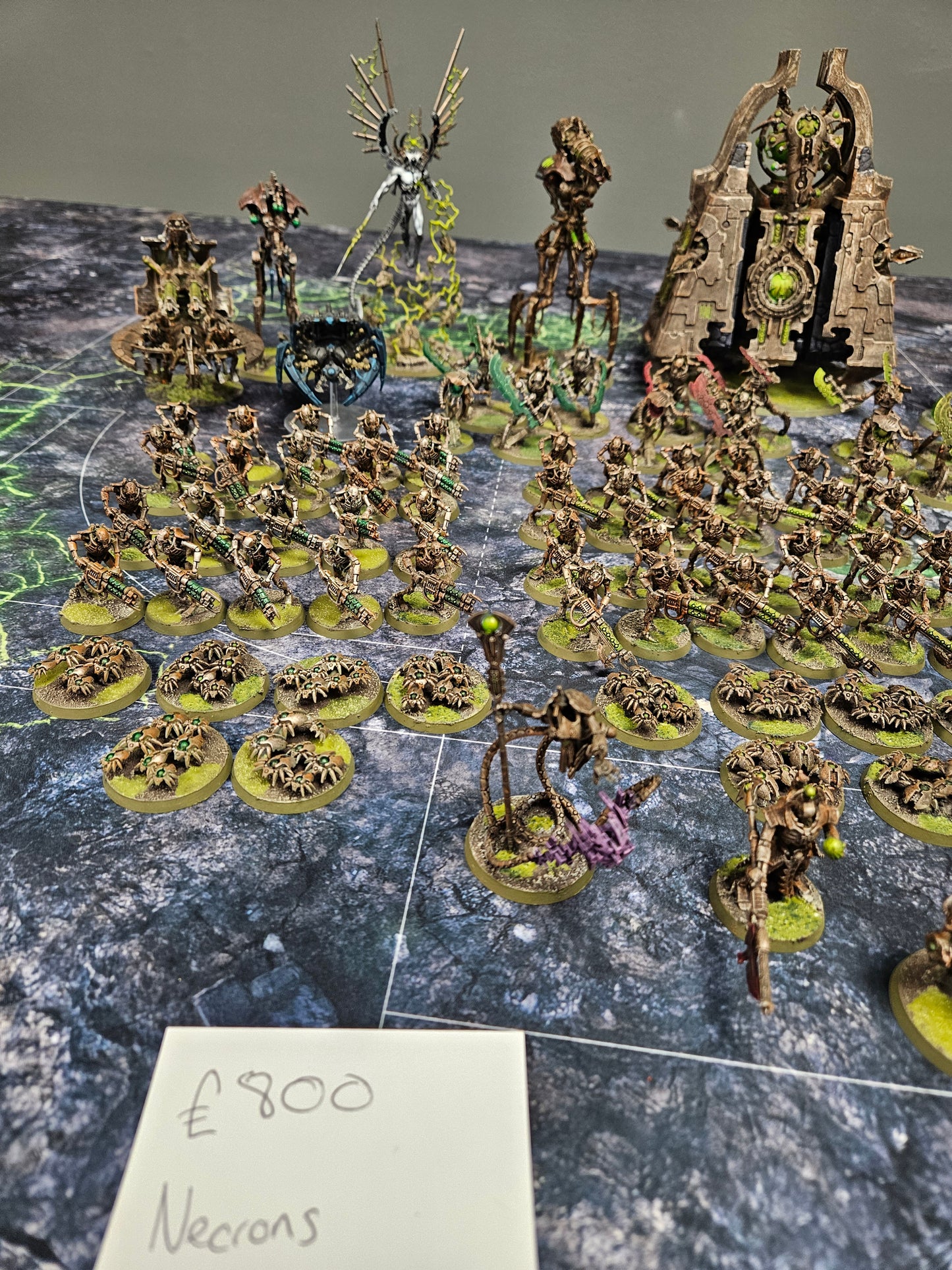 Large Necron Army Warhammer 40k