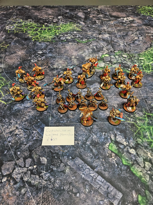 Adeptus Custodes Army Warhammer 40k