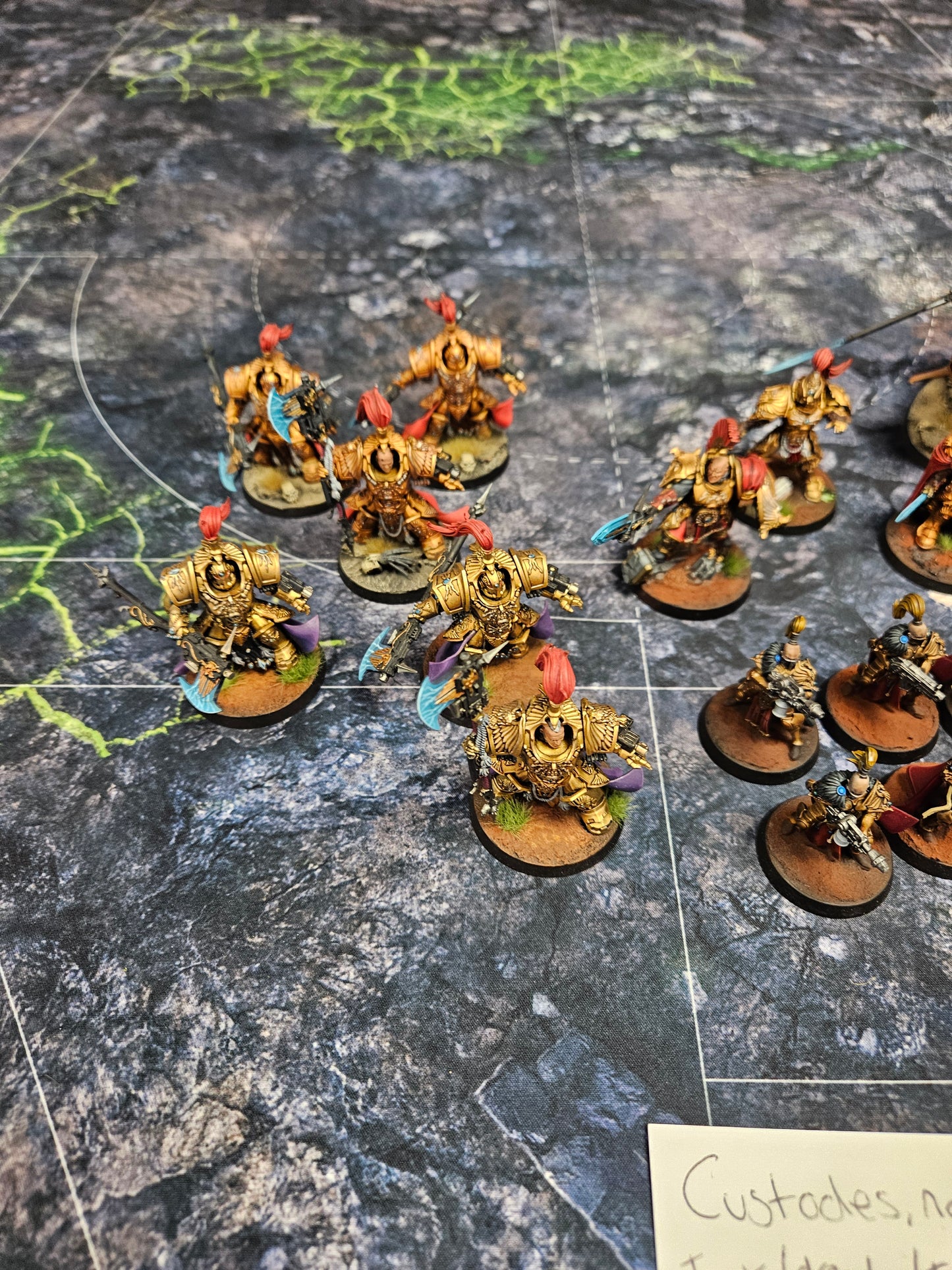 Adeptus Custodes Army Warhammer 40k