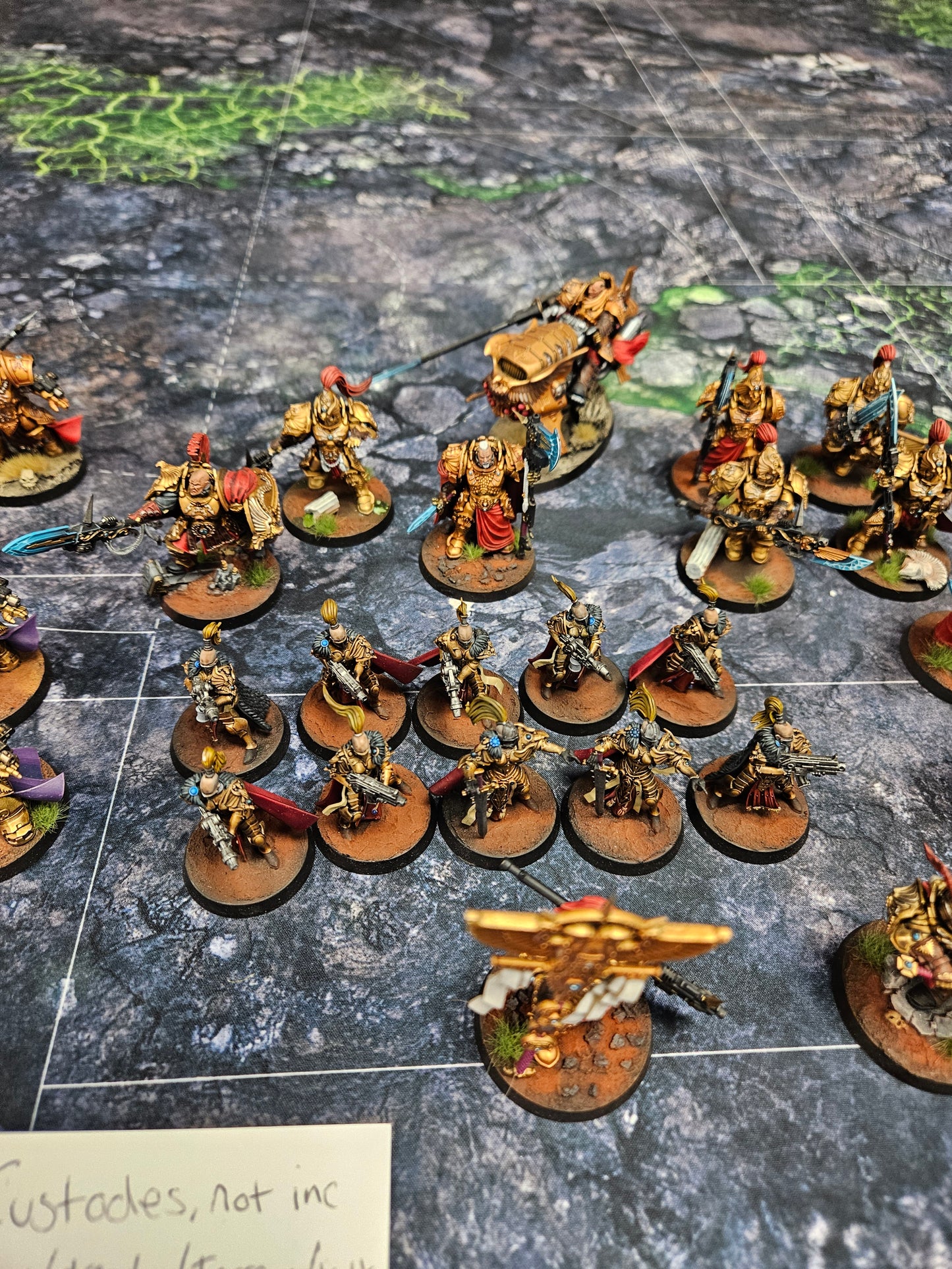 Adeptus Custodes Army Warhammer 40k