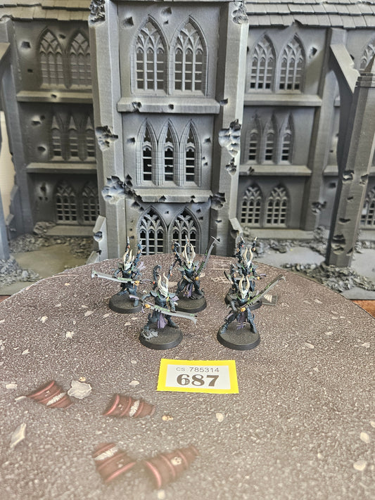 5x Incubi #687 Drukhari Warhammer 40k