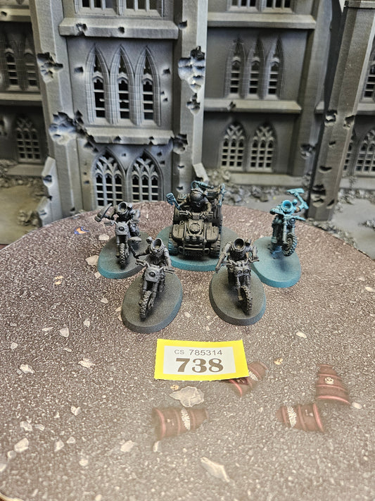 5x Atalan Jackals #738 Genestealer Cults Warhammer 40k