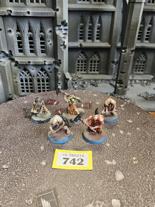 5x Aberrants #742 Genestealer Cults Warhammer 40k