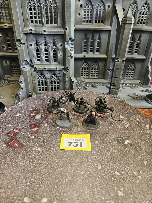 5x Acolyte Hybrids #751 Genestealer Cults Warhammer 40k
