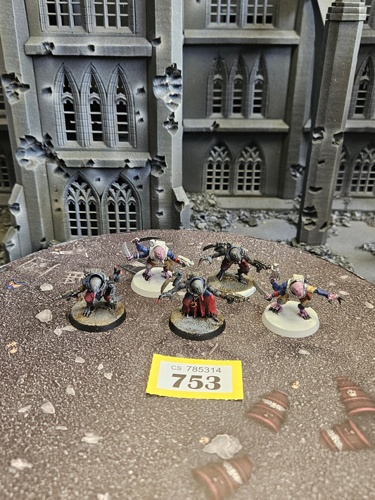 5x Acolyte Hybrids #753 Genestealer Cults Warhammer 40k