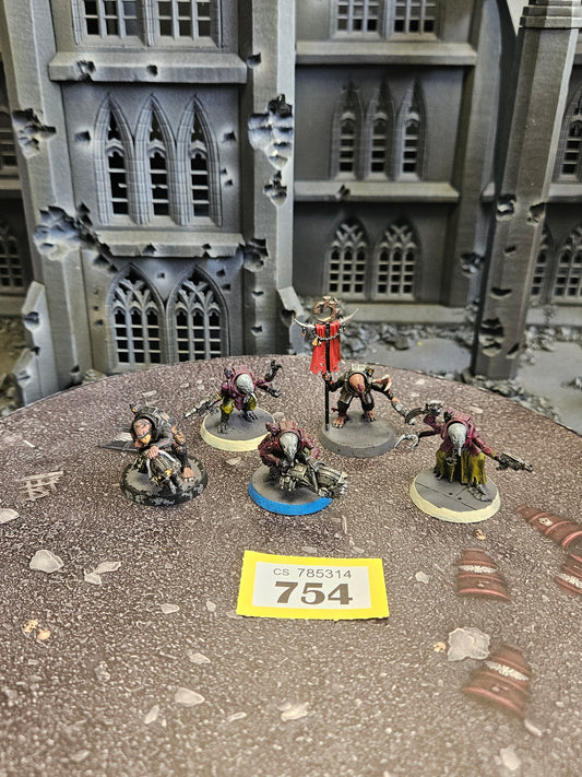 5x Acolyte Hybrids #754 Genestealer Cults Warhammer 40k