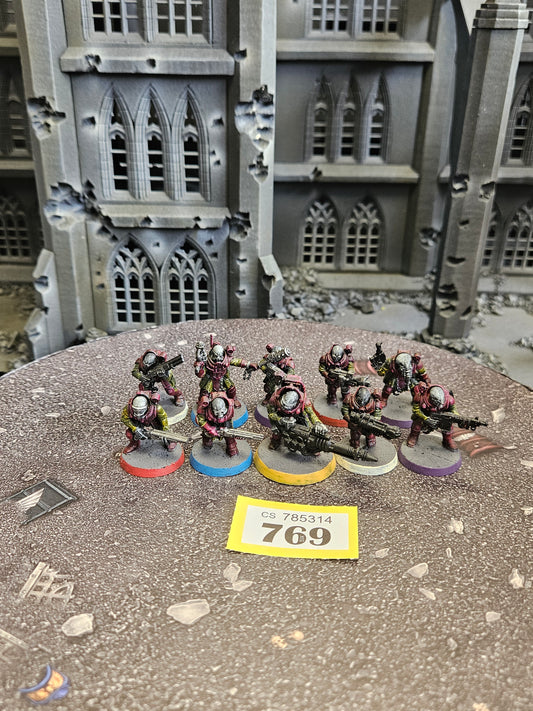 10x Neophyte Hybrids #769 Genestealer Cults Warhammer 40k