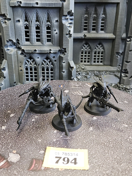 3x Tyranid Warriors #794 Tyranids Warhammer 40k
