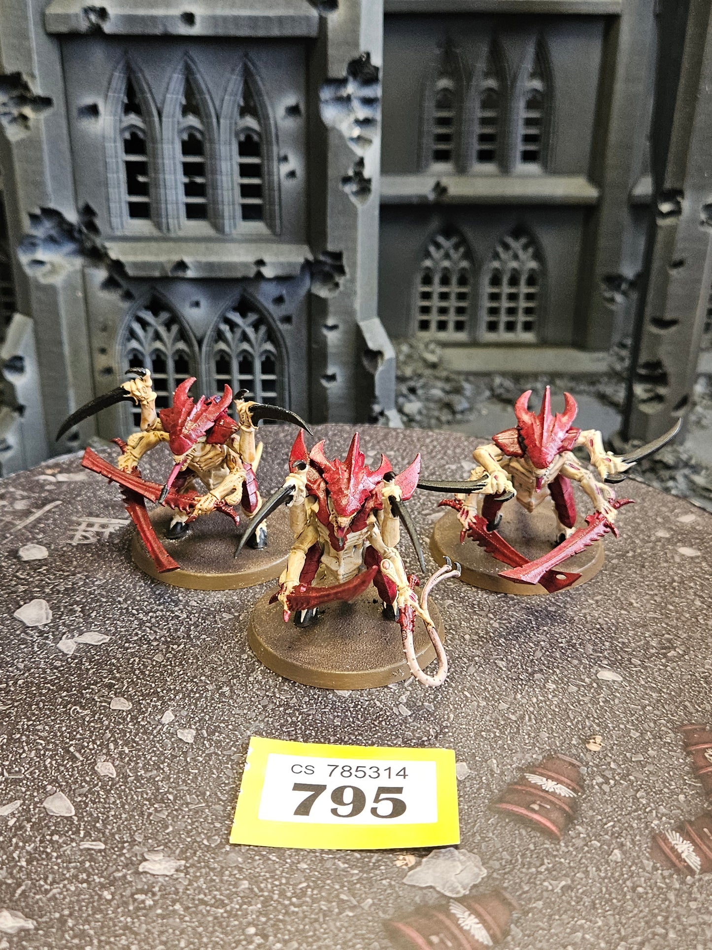 3x Tyranid Warriors #795 Tyranids Warhammer 40k