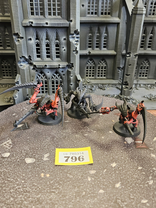 3x Tyranid Warriors #796 Tyranids Warhammer 40k
