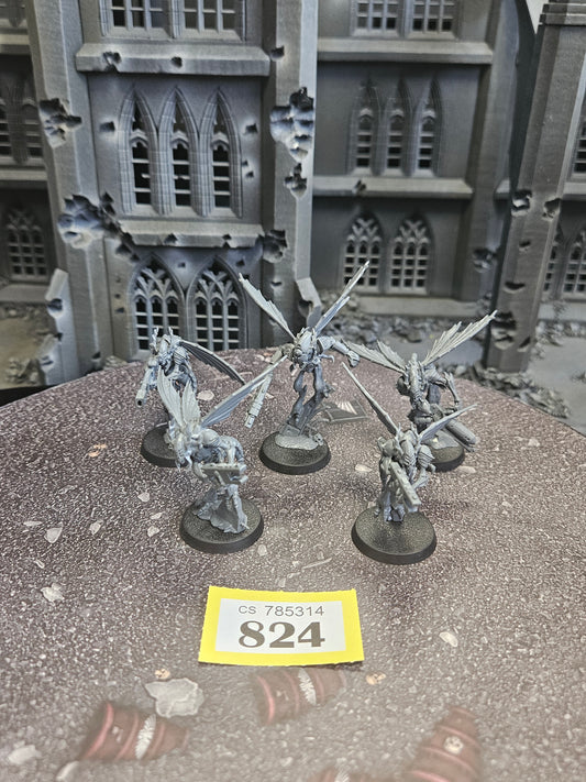 5x Vespid Stingwings #824 Tau T'au Empire Warhammer 40k