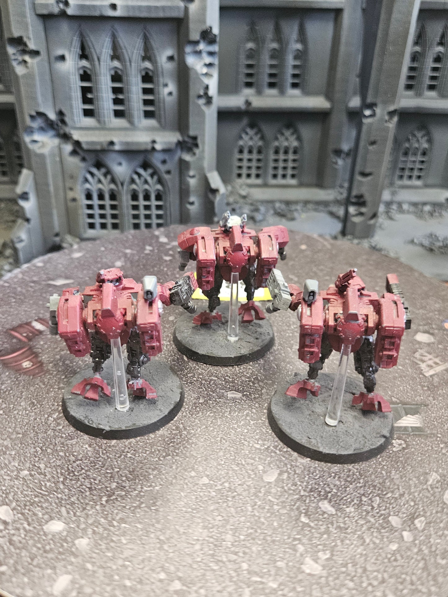 3x Crisis Battlesuits #832 Tau T'au Empire Warhammer 40k