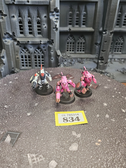 3x Stealth Suits #834 Tau T'au Empire Warhammer 40k