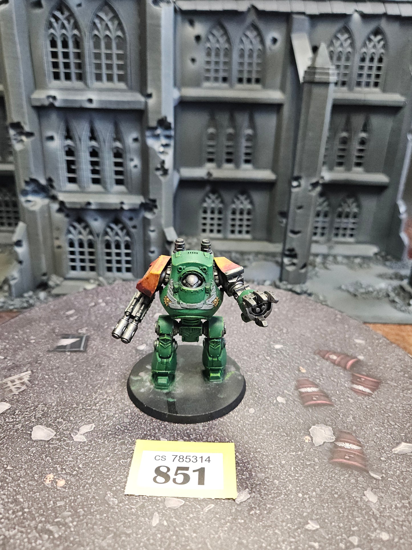 * Contemptor Dreadnought #851 Space Marines Warhammer 40k 30k
