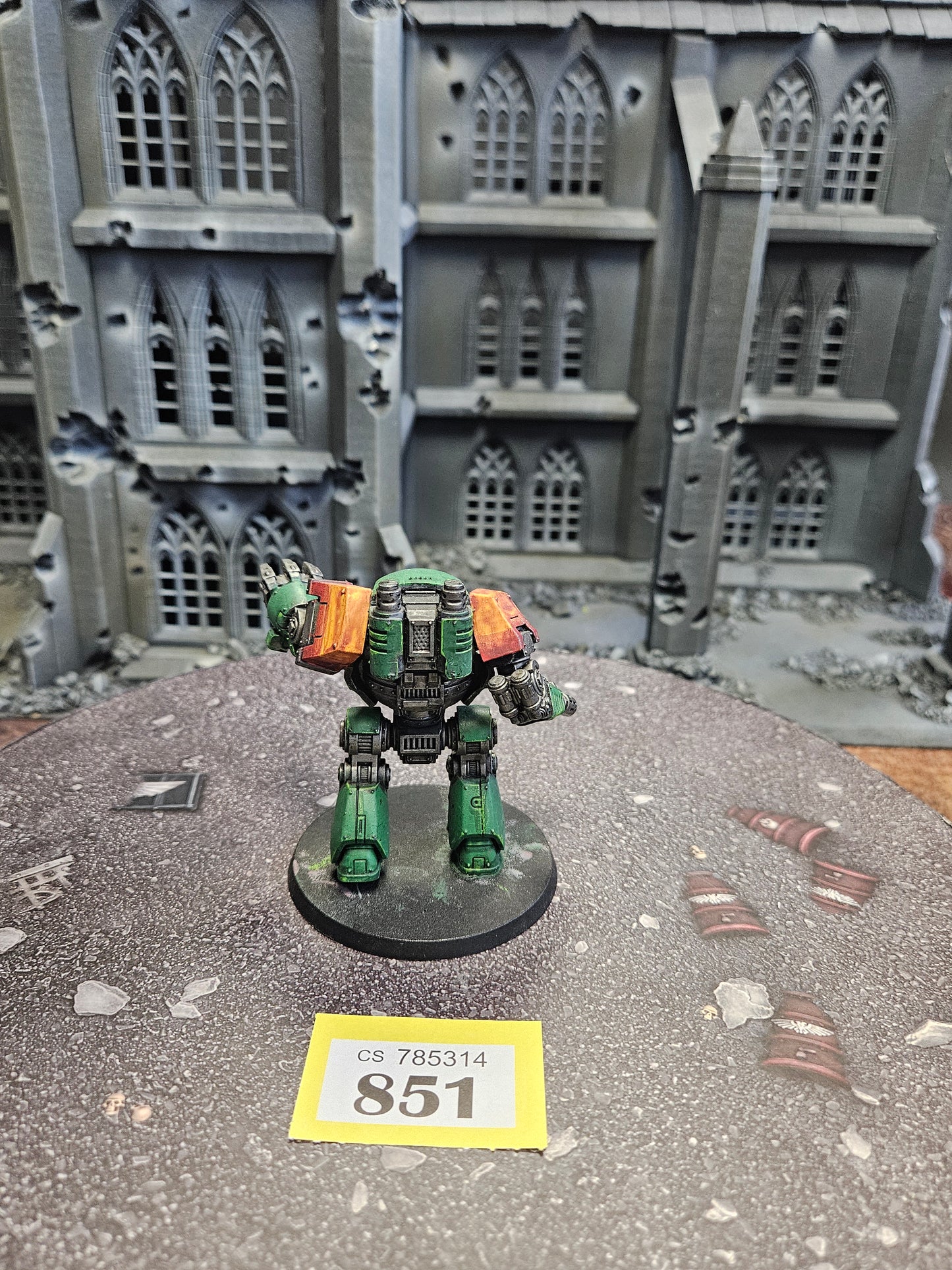 * Contemptor Dreadnought #851 Space Marines Warhammer 40k 30k