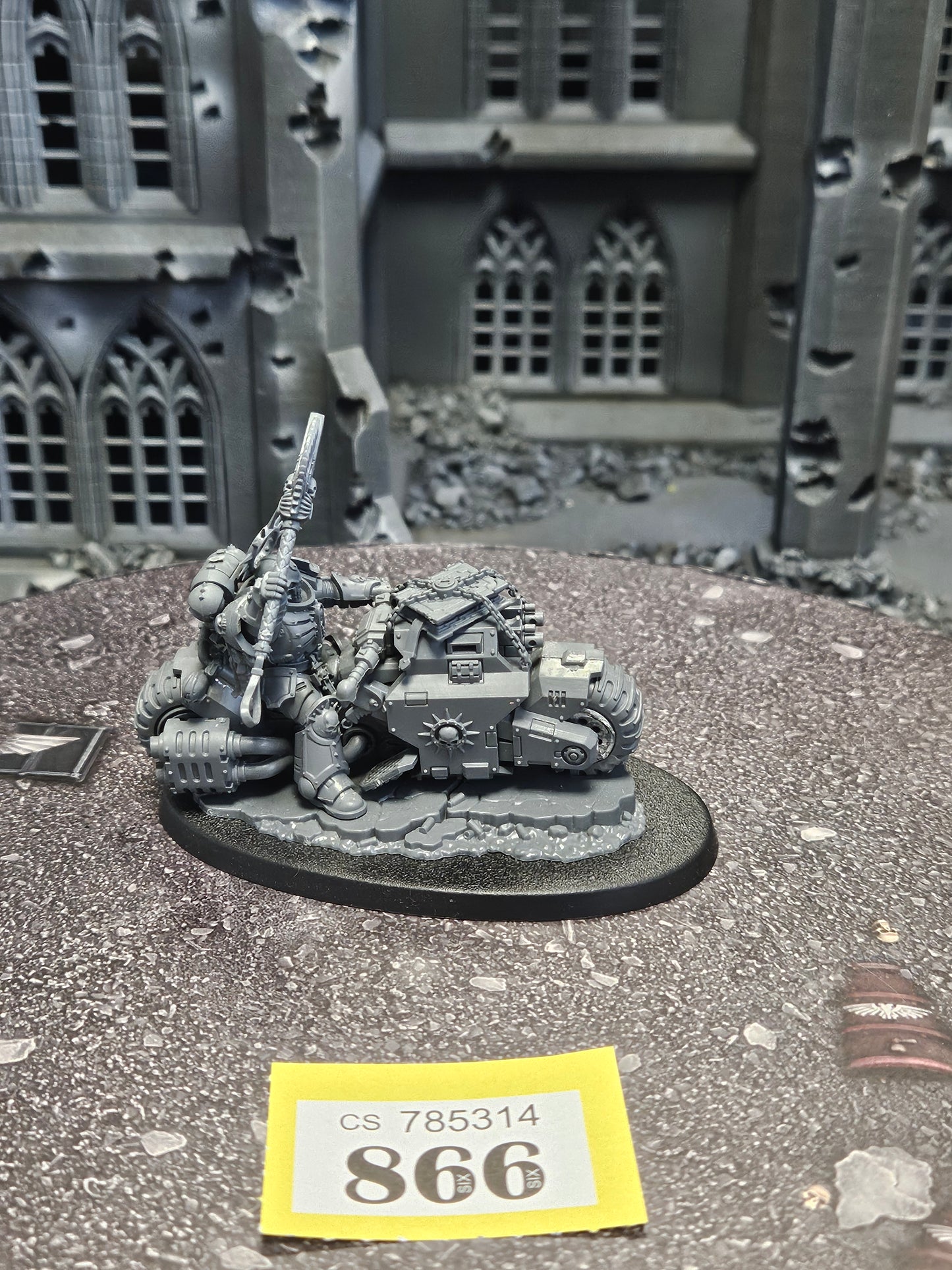 * Primaris Chaplain on Bike #866 Space Marines Warhammer 40k