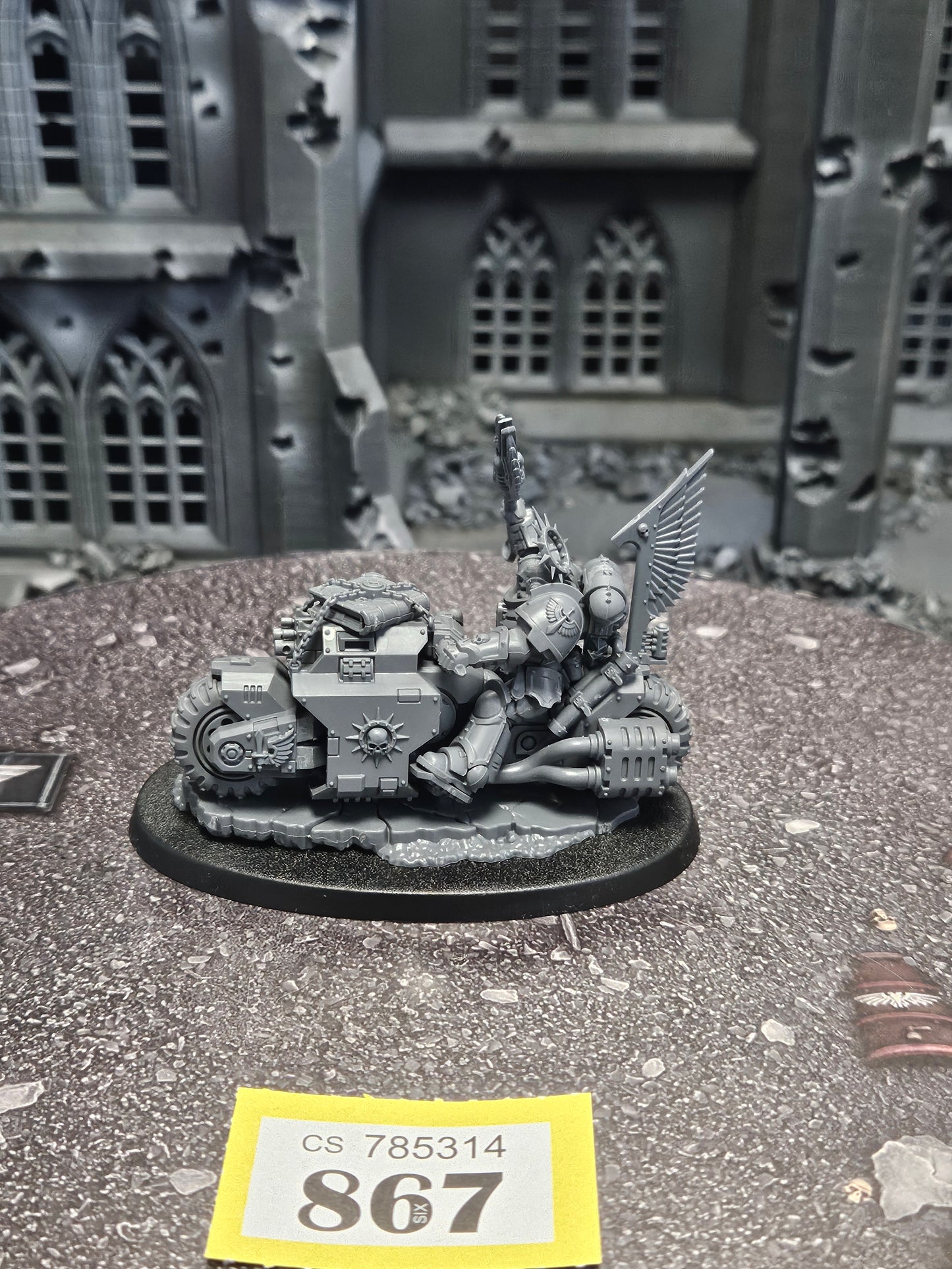 * Primaris Chaplain on Bike #867 Space Marines Warhammer 40k