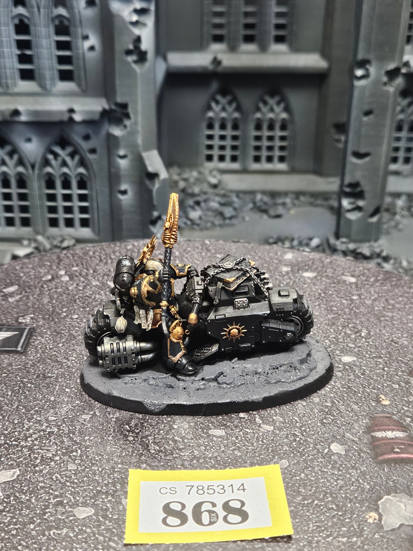 * Primaris Chaplain on Bike #868 Space Marines Warhammer 40k