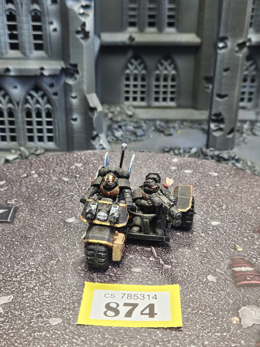 * Attack Bike #874 Space Marines Warhammer 40k