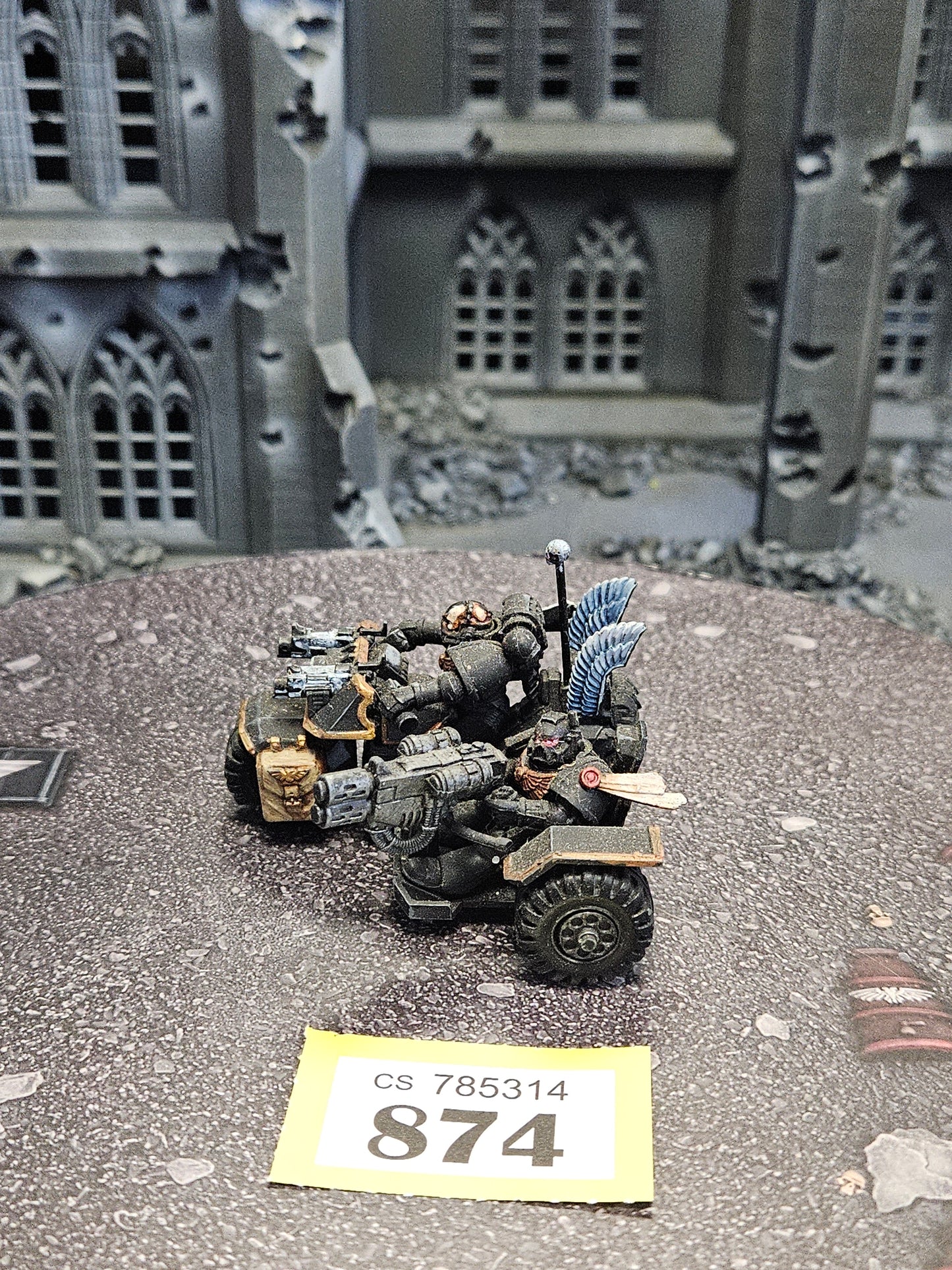 * Attack Bike #874 Space Marines Warhammer 40k