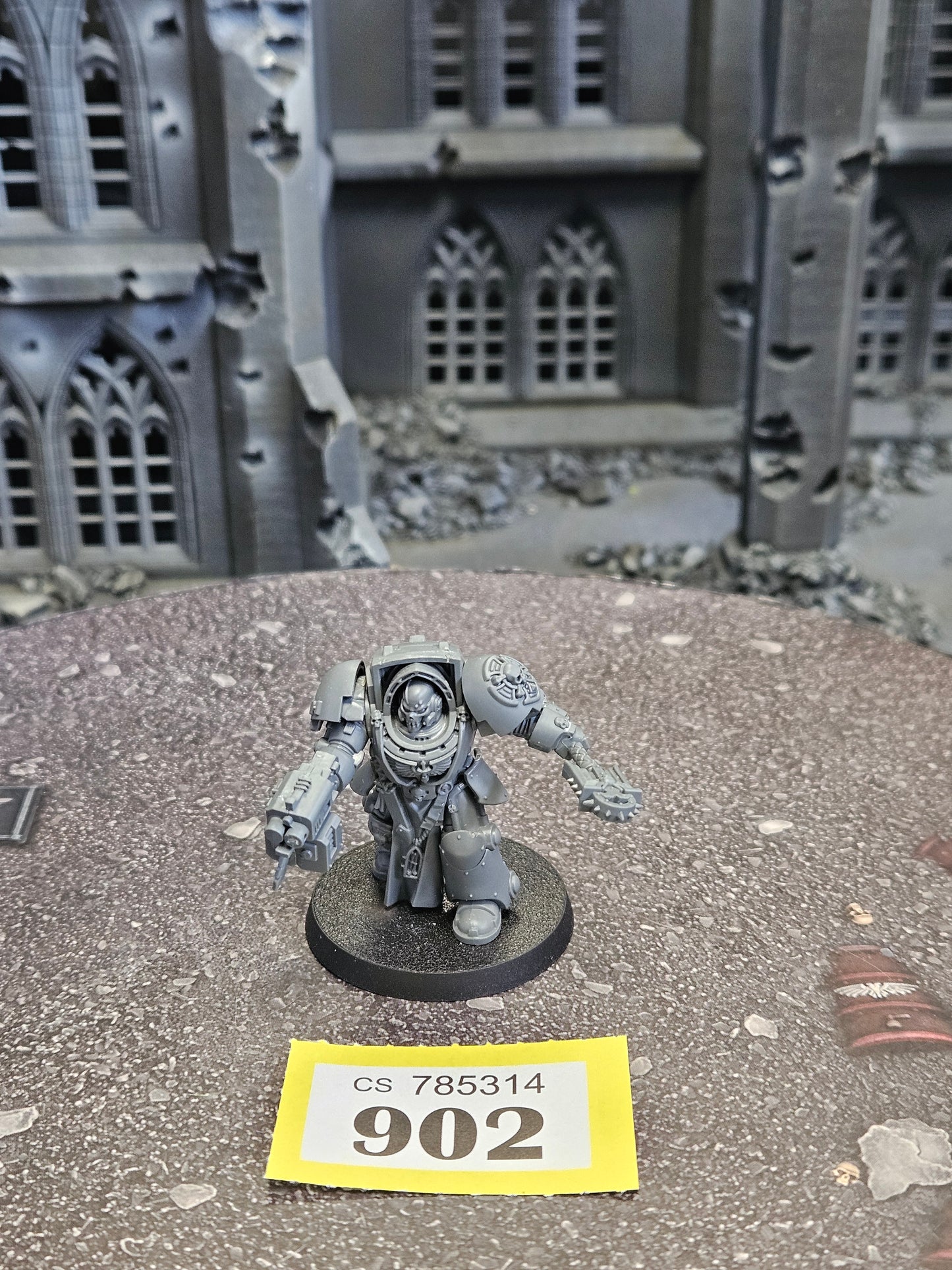 * Terminator Chaplain #902 Space Marines Warhammer 40k