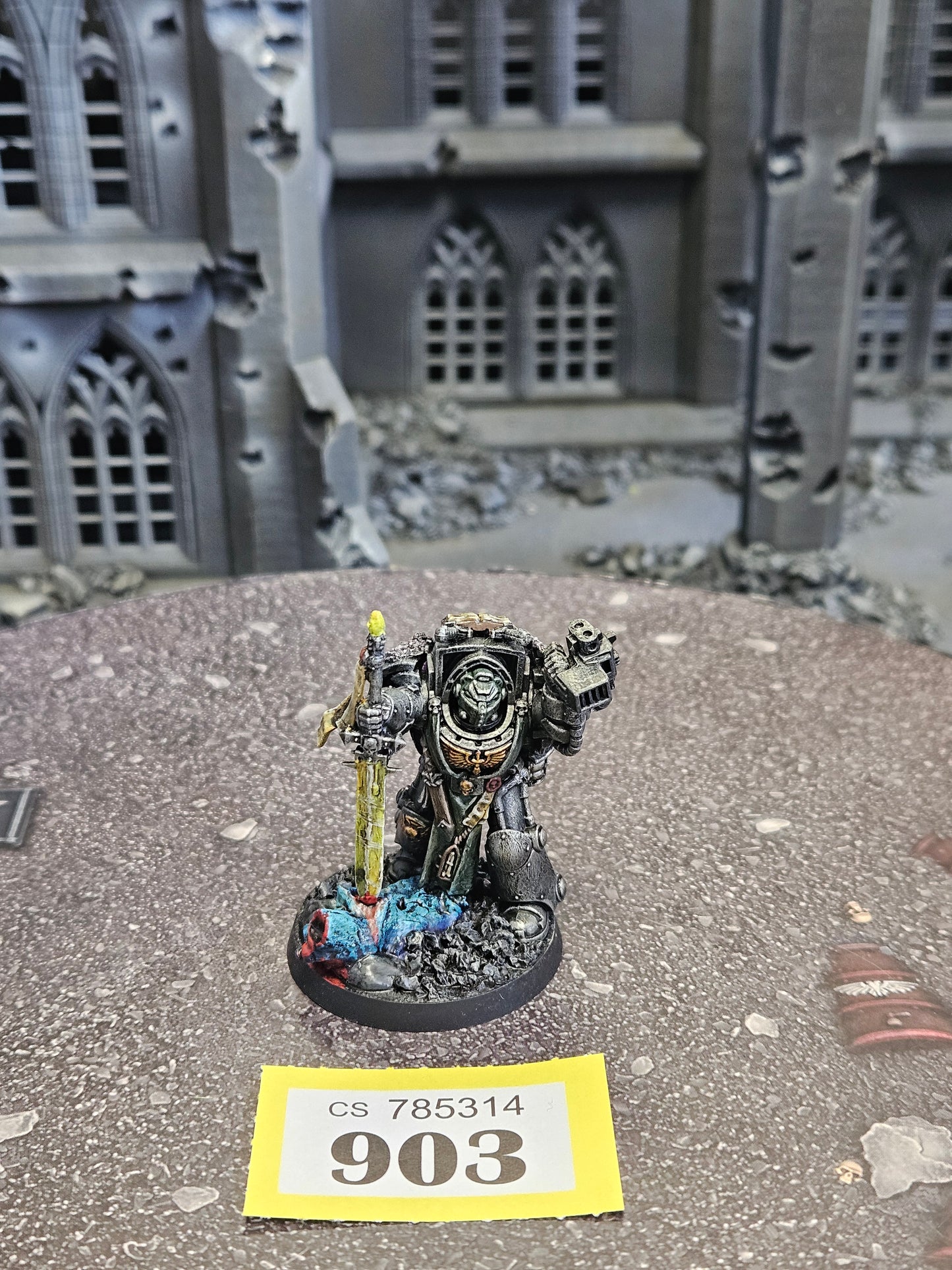 Captain in Terminator Armour Kitbash #903 Space Marines Warhammer 40k