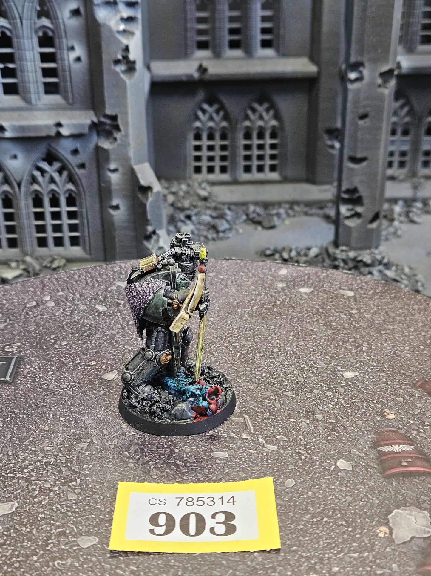 Captain in Terminator Armour Kitbash #903 Space Marines Warhammer 40k