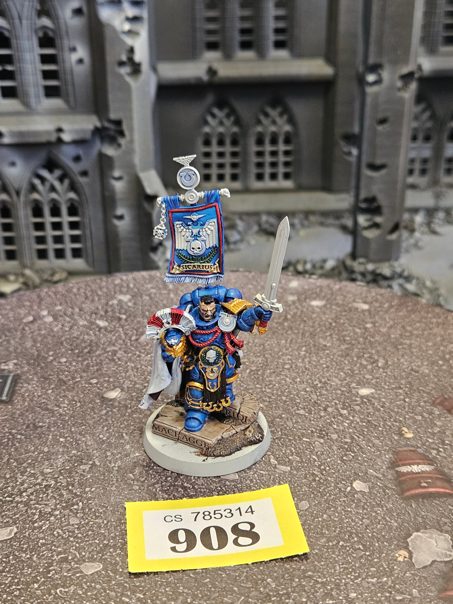 Cato Sicarius Ultramarines #908 Space Marines Warhammer 40k