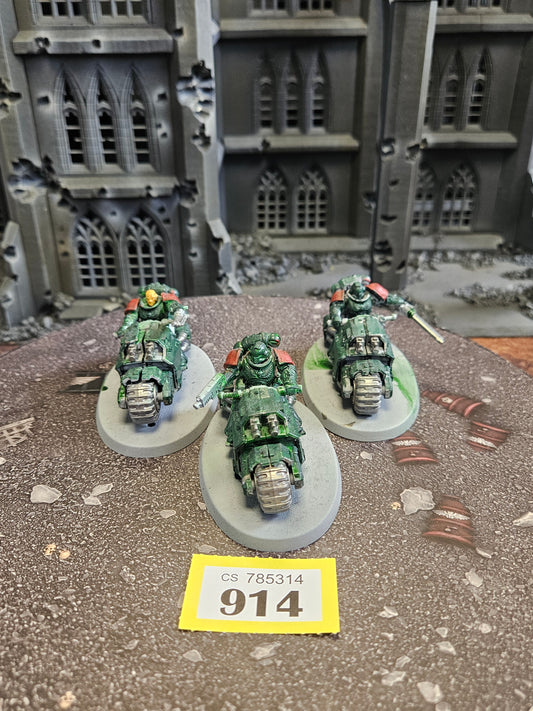 3x Primaris Outriders #914 Space Marines Warhammer 40k