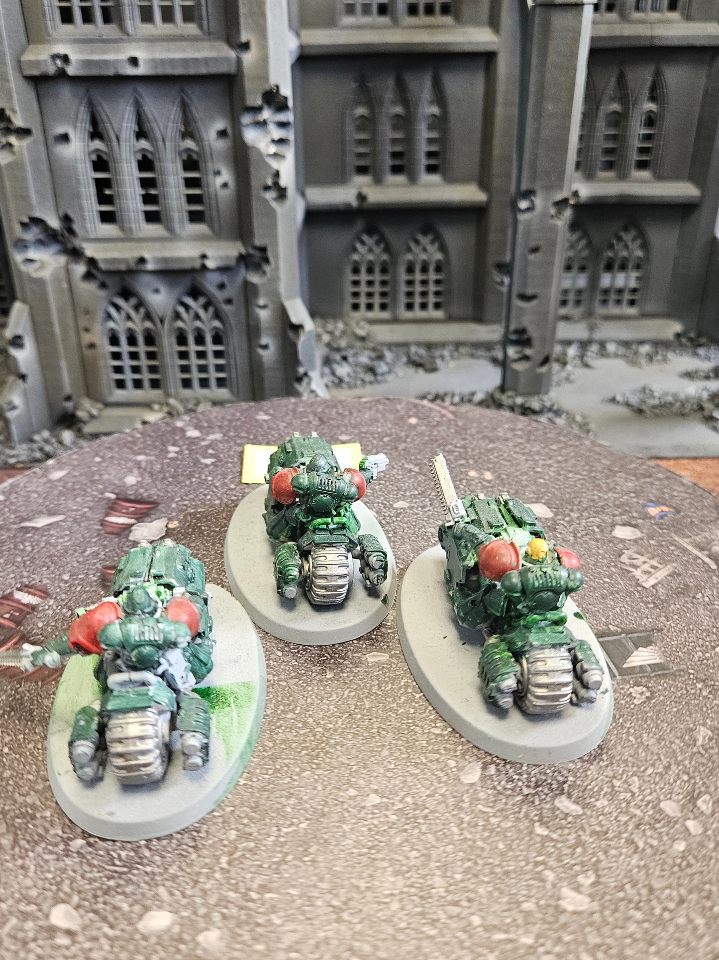 * 3x Primaris Outriders #914 Space Marines Warhammer 40k
