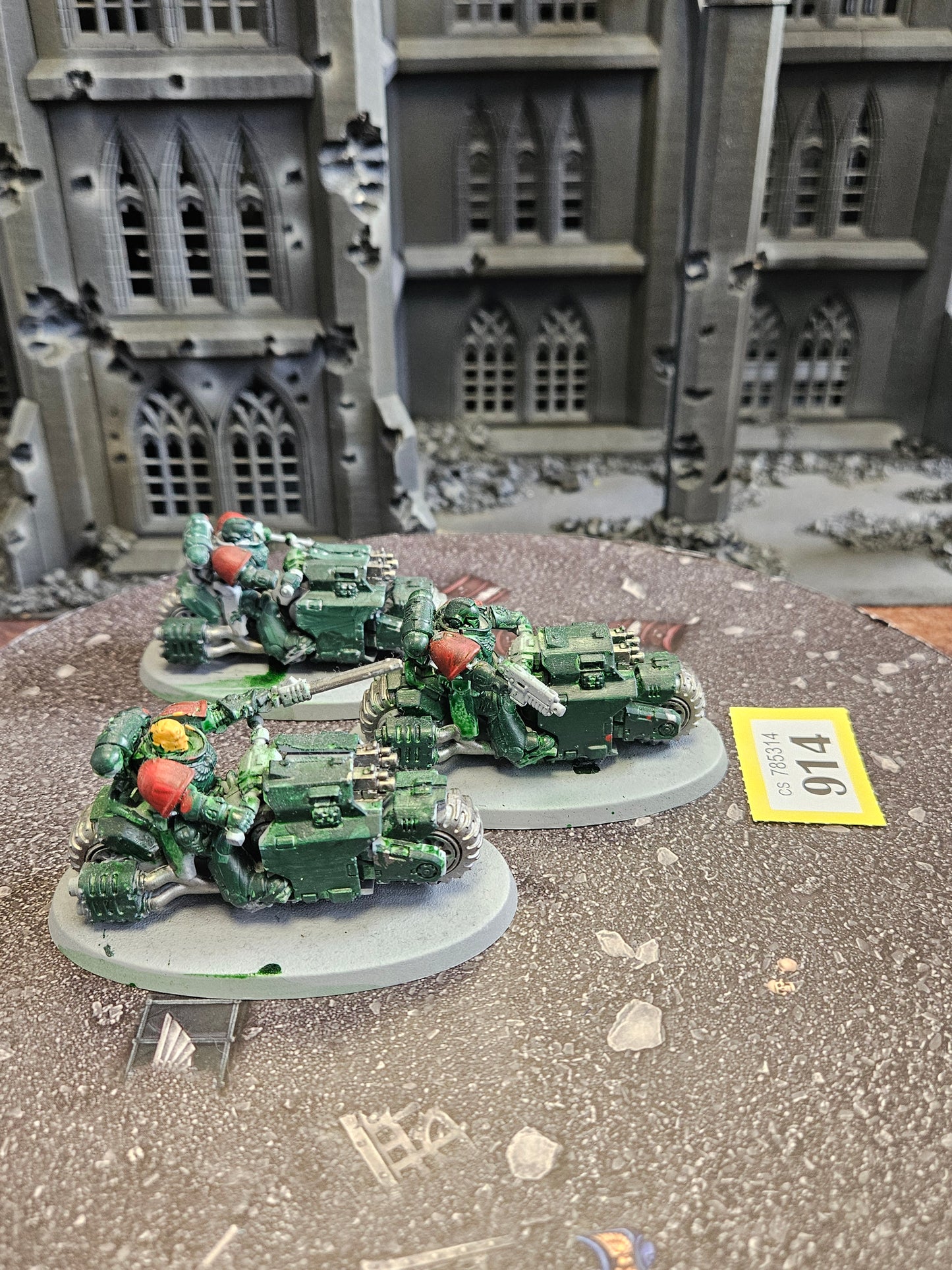 * 3x Primaris Outriders #914 Space Marines Warhammer 40k