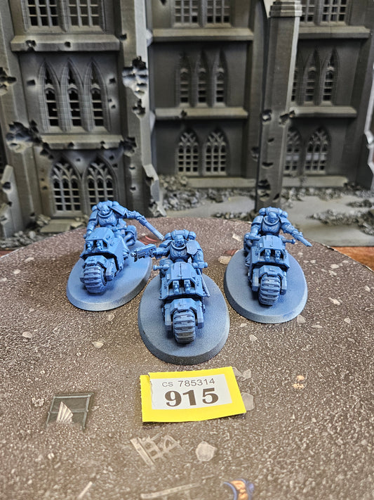 3x Primaris Outriders #915 Space Marines Warhammer 40k