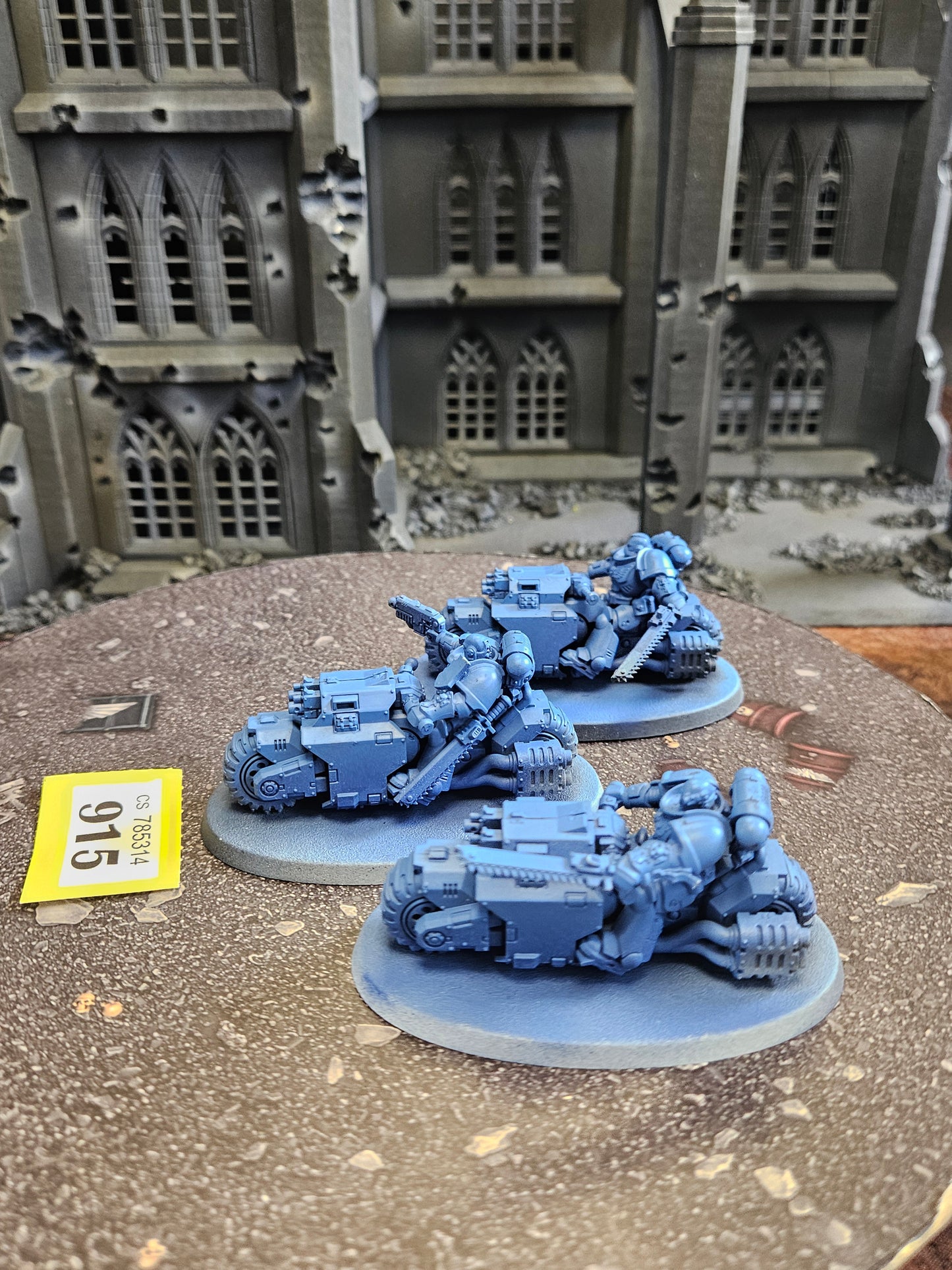 * 3x Primaris Outriders #915 Space Marines Warhammer 40k