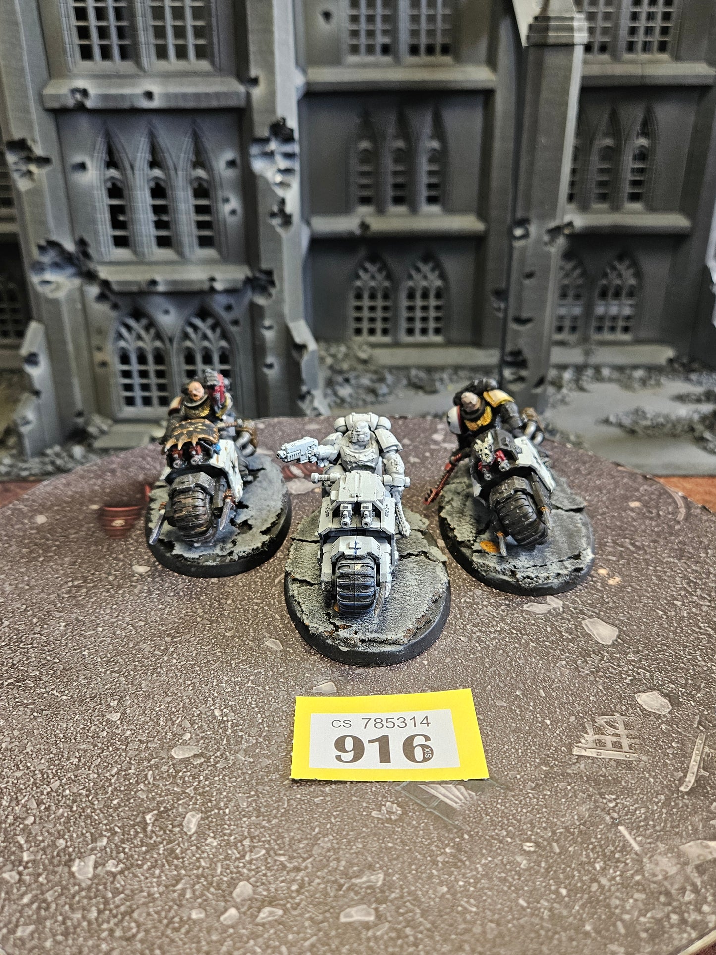 * 3x Primaris Outriders #916 Space Marines Warhammer 40k