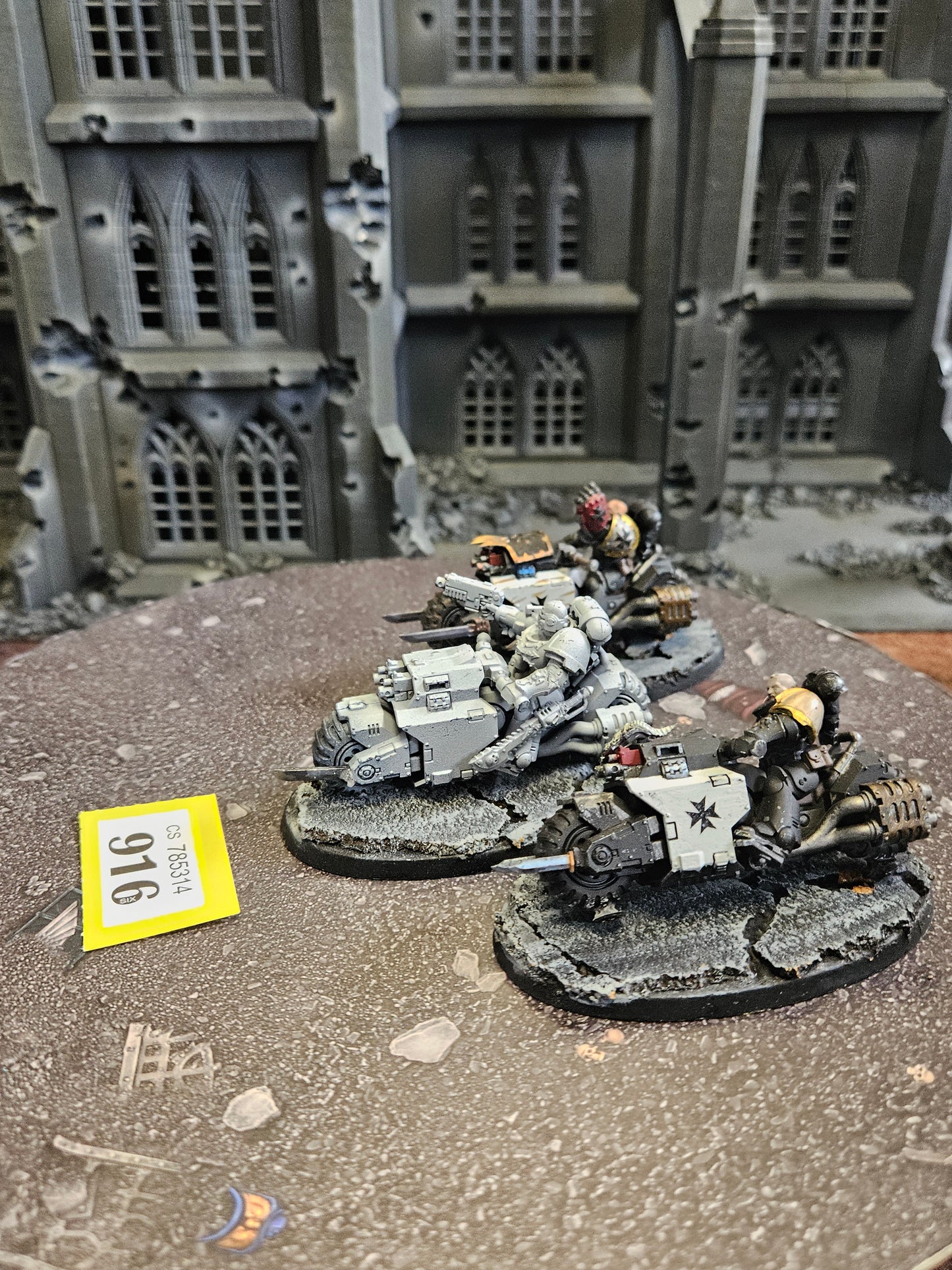 * 3x Primaris Outriders #916 Space Marines Warhammer 40k