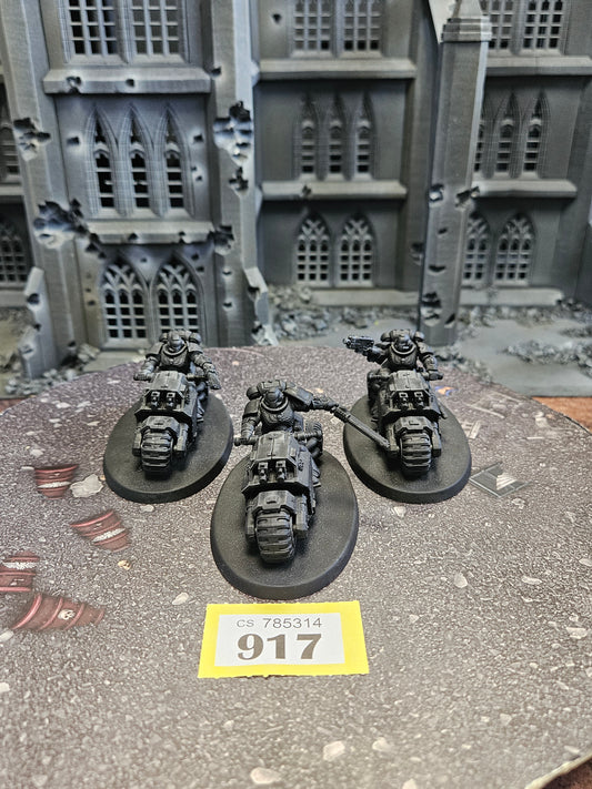 3x Primaris Outriders #917 Space Marines Warhammer 40k