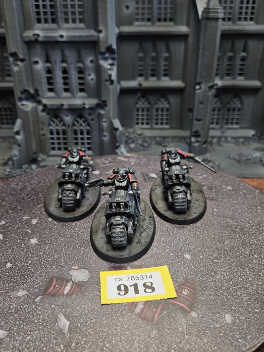 3x Primaris Outriders #918 Space Marines Warhammer 40k