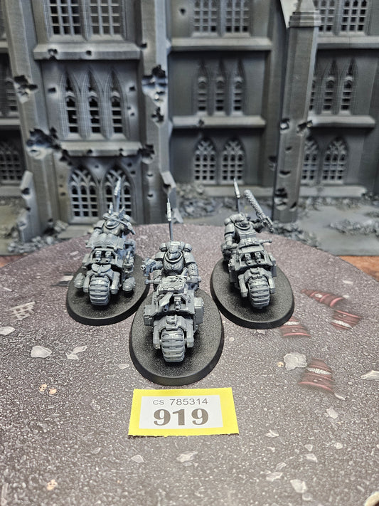 3x Ravenwing Dark Angels #919 Space Marines Warhammer 40k