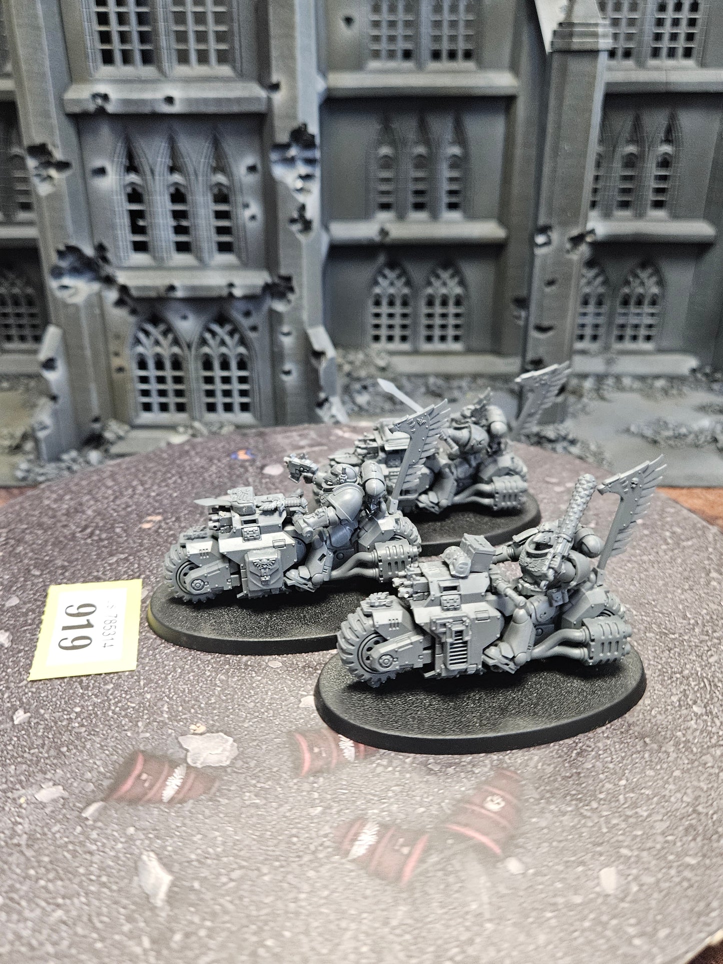 * 3x Ravenwing Dark Angels #919 Space Marines Warhammer 40k