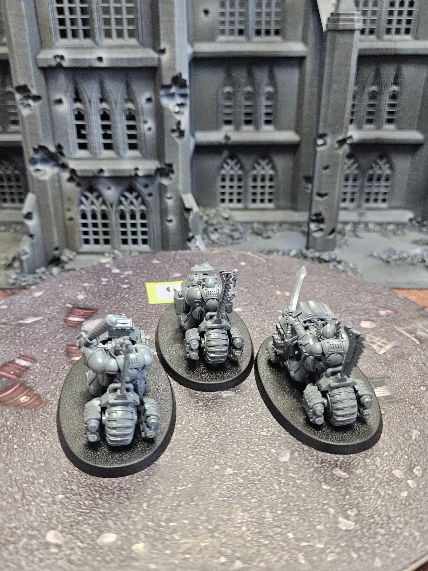 * 3x Ravenwing Dark Angels #919 Space Marines Warhammer 40k