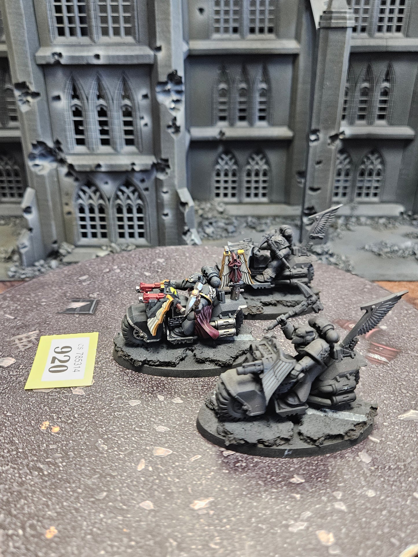 3x Ravenwing Dark Angels #920 Space Marines Warhammer 40k