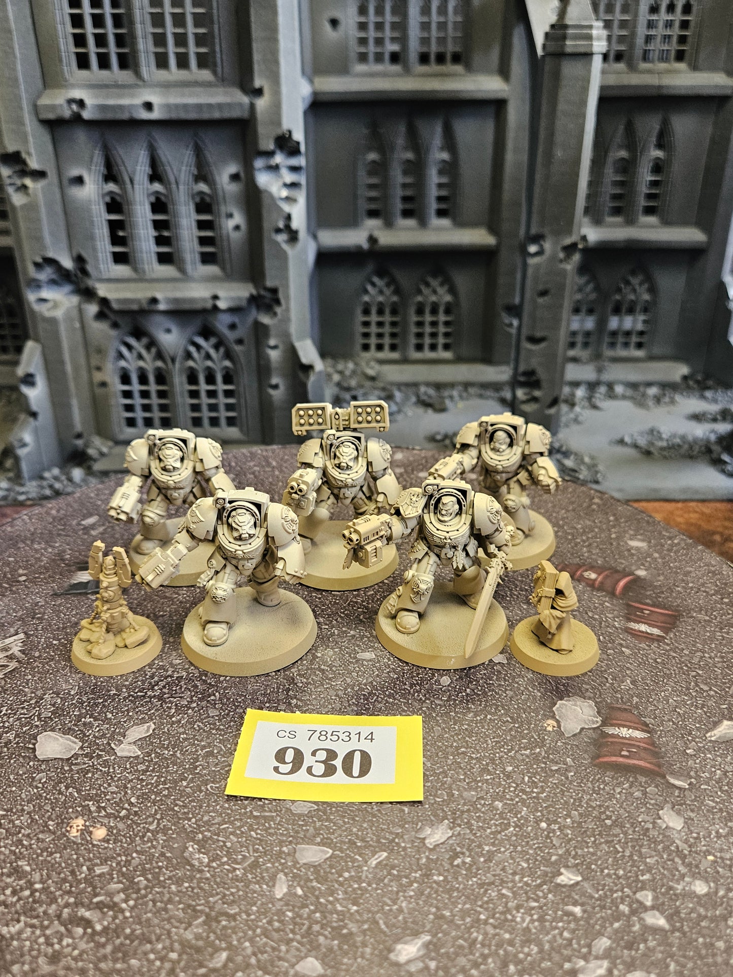 * 5x  Primaris Terminator Squad #930 Space Marines Warhammer 40k
