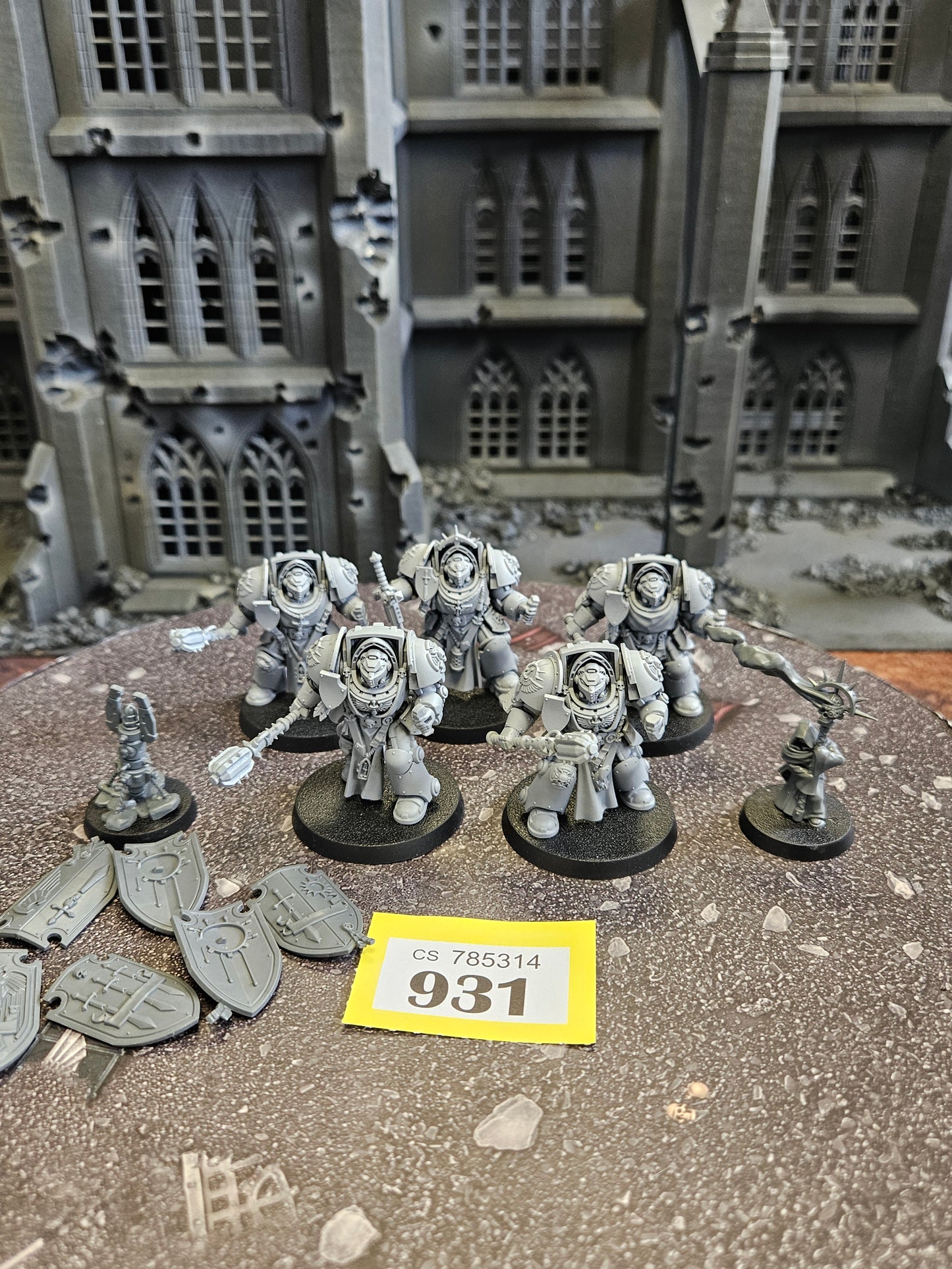 * 5x  Deathwing Terminator Squad #931 Dark Angels Space Marines Warhammer 40k