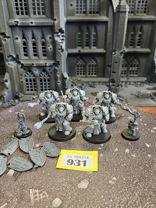 * 5x  Deathwing Terminator Squad #931 Dark Angels Space Marines Warhammer 40k