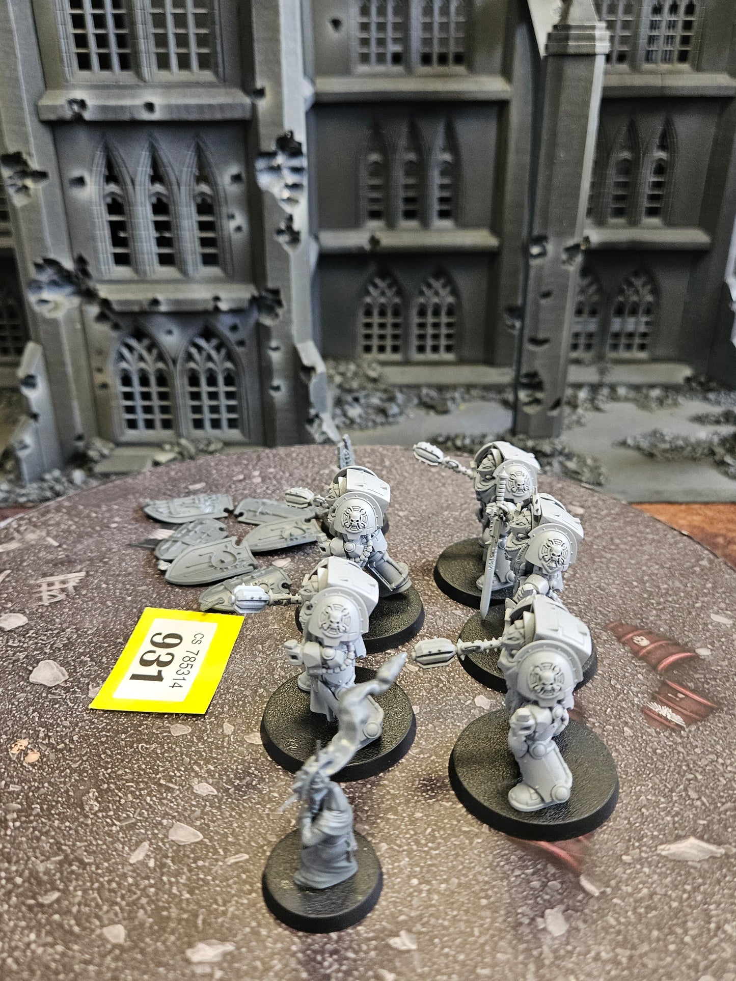 * 5x  Deathwing Terminator Squad #931 Dark Angels Space Marines Warhammer 40k