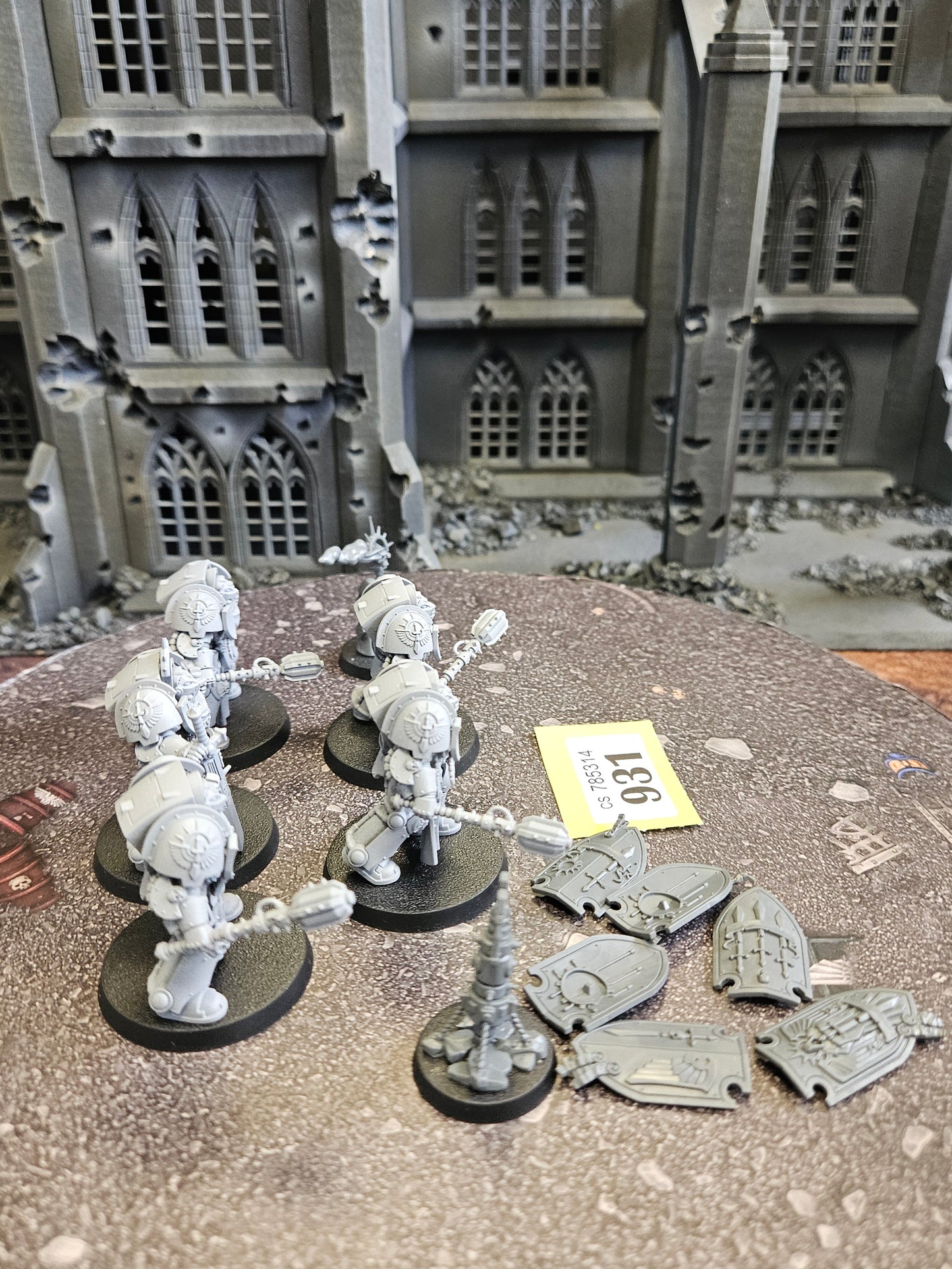 * 5x  Deathwing Terminator Squad #931 Dark Angels Space Marines Warhammer 40k