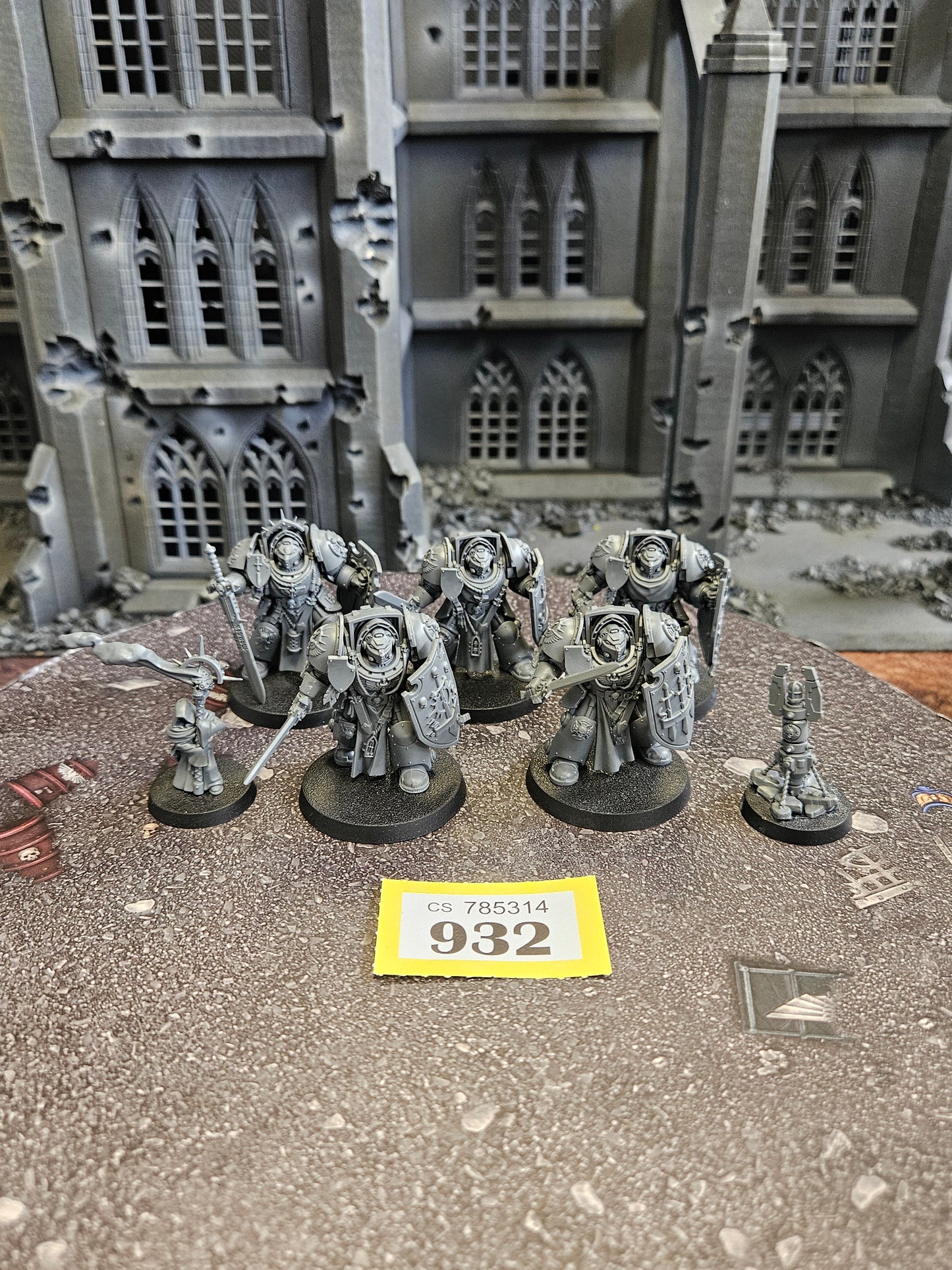 * 5x Deathwing Terminator Squad #932 Dark Angels #932 Space Marines Warhammer 40k